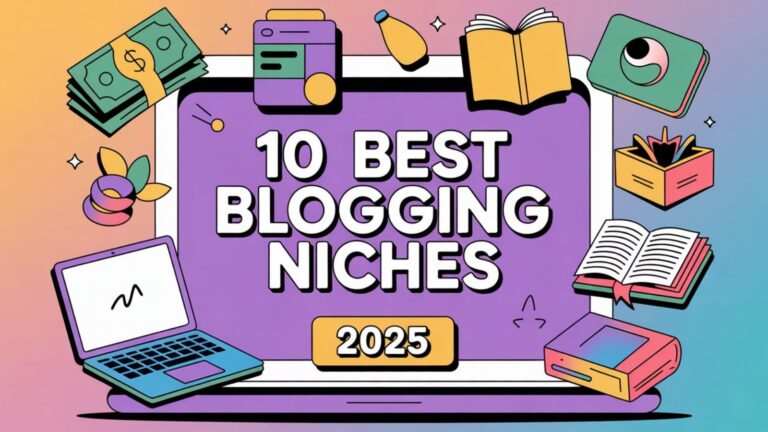10 Best Blogging Niches 2025 Thumbnail