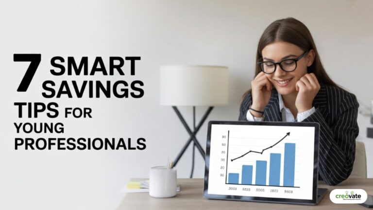 Young professional learning savings tips for future