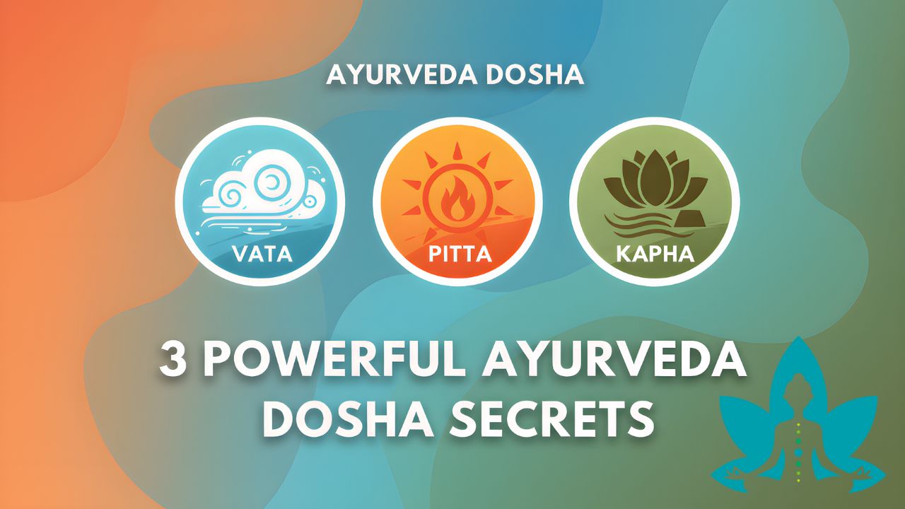 3 Powerful Ayurveda Dosha Secrets ( Vata Pitta Kapha)