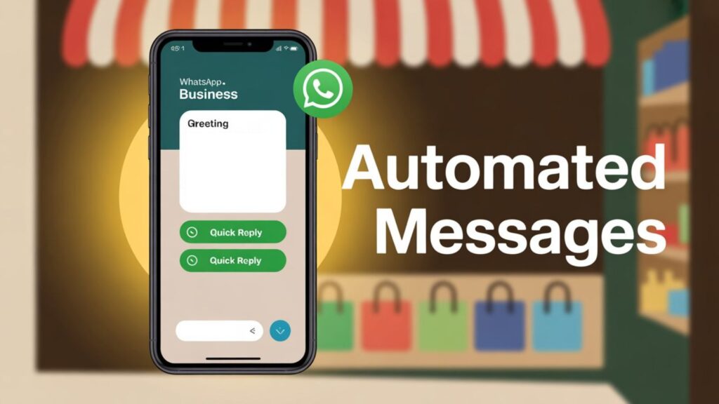 WhatsApp Business automatic greeting and quick replies