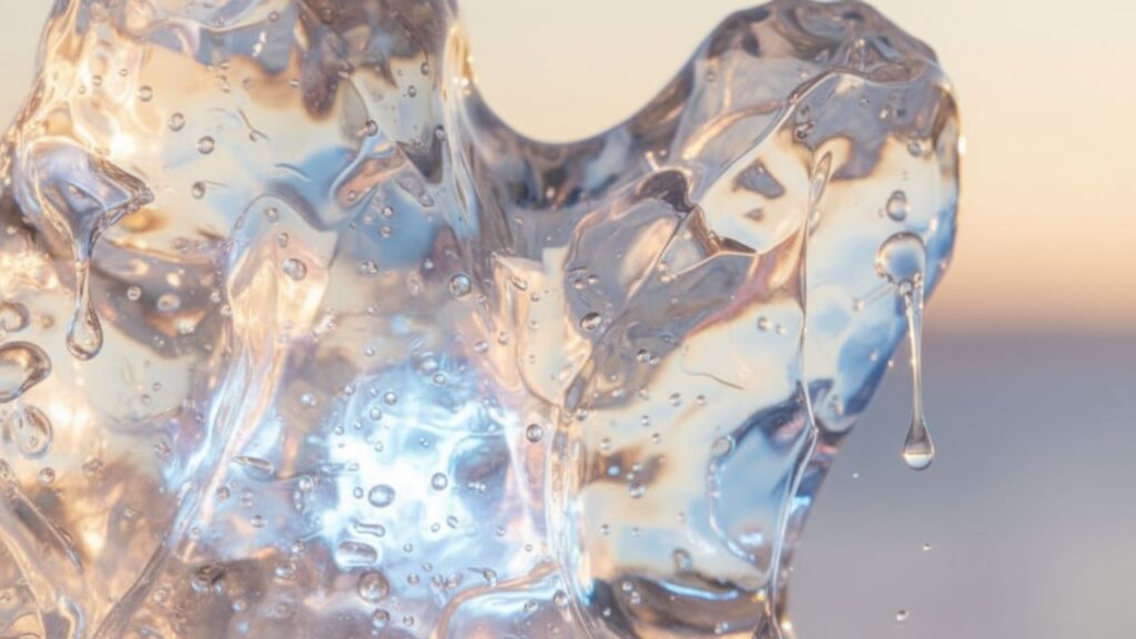 Melting Ice Art Sculpture