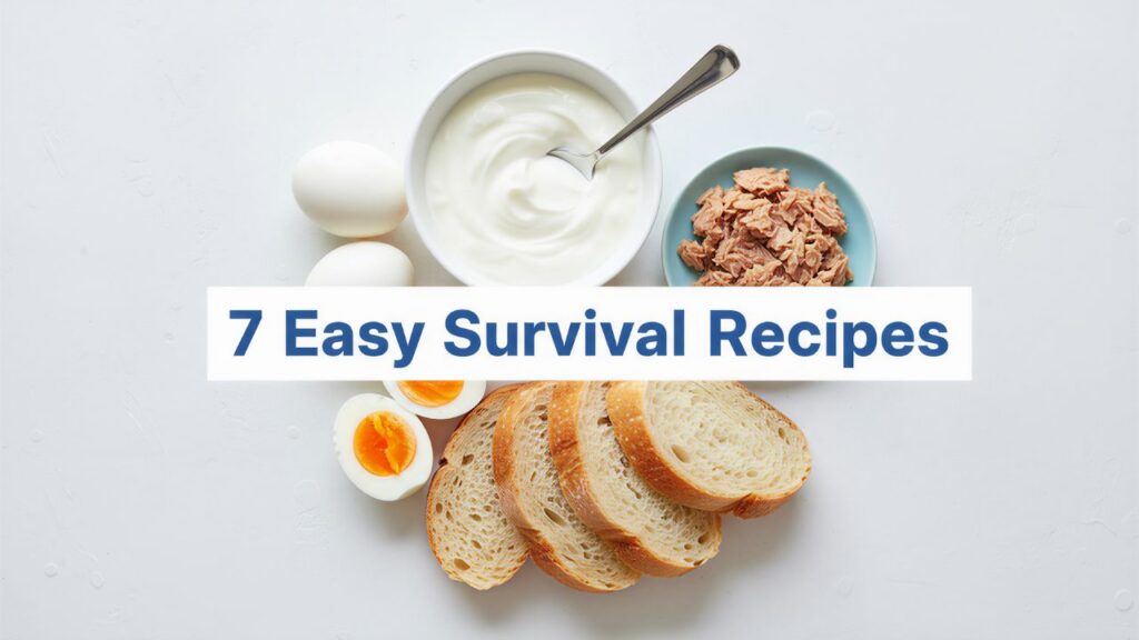 Introduction image for 7 survival recipes